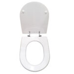 Copriwater Vienna Laufen legno rivestito in resina poliestere bianco - immagine 4
