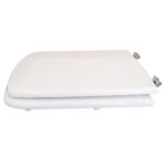 Copriwater Colibrì Hidra legno rivestito in resina poliestere bianco - immagine 3