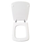 Copriwater Colibrì Hidra legno rivestito in resina poliestere bianco - immagine 4