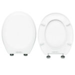 Copriwater Duraplus Duravit termoindurente bianco