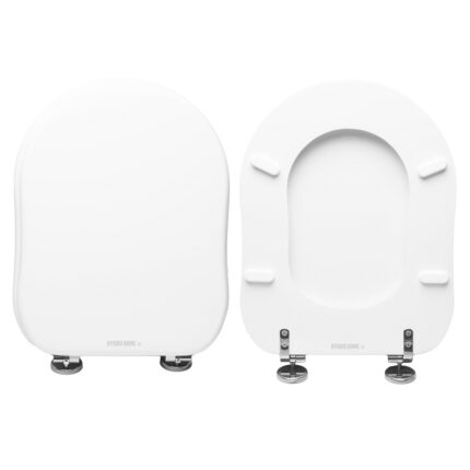 Copriwater Old Antea GSI legno rivestito in resina poliestere bianco