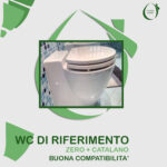 Copriwater Zero + Catalano legno rivestito in resina poliestere bianco - immagine 5