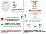 Copriwater X2 GSI termoindurente avvolgente bianco come originale - immagine 2