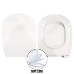 Copriwater 500 Pozzi Ginori Soft Close termoindurente bianco compatibile