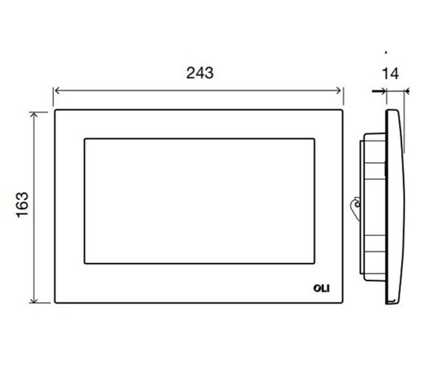 8866-copy-of-Placca-doppio-tasto-Blink-Oro-cassetta-incasso-Oli.jpg Placca di comando elettronica Electra I cassetta incasso Oli - immagine 2