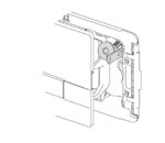 Placca doppio tasto Narrow Olipure Cromo Lucido cassetta incasso Oli - immagine 3