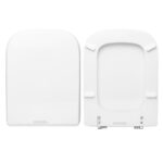 Copriwater Adda G.S.I. Facis legno rivestito in resina poliestere bianco Come Originale