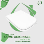 Copriwater Adda G.S.I. Facis legno rivestito in resina poliestere bianco Come Originale - immagine 3
