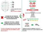 Copriwater Clio Globo legno rivestito in resina poliestere bianco - immagine 2