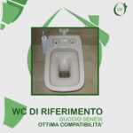 Copriwater Duccio Senesi legno rivestito in resina poliestere bianco - immagine 5