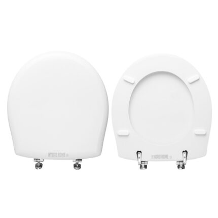 Copriwater Magica Falerii legno rivestito in resina poliestere bianco Come Originale