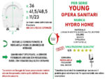 Copriwater Young Opera Sanitari legno rivestito in resina poliestere bianco - immagine 2