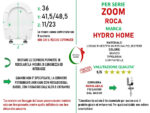 Copriwater Zoom Roca legno rivestito in resina poliestere bianco - immagine 2