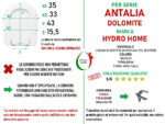 Copriwater Antalia Dolomite legno rivestito in resina poliestere bianco come originale - immagine 2