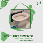 Copriwater Argenta Catalano legno rivestito in resina poliestere bianco come Originale - immagine 5