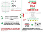 Copriwater Come Originale Tudor Cielo legno rivestito in resina poliestere bianco - immagine 2