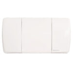 Placca mono tasto azionamento meccanico compatibile con cassetta incasso COES