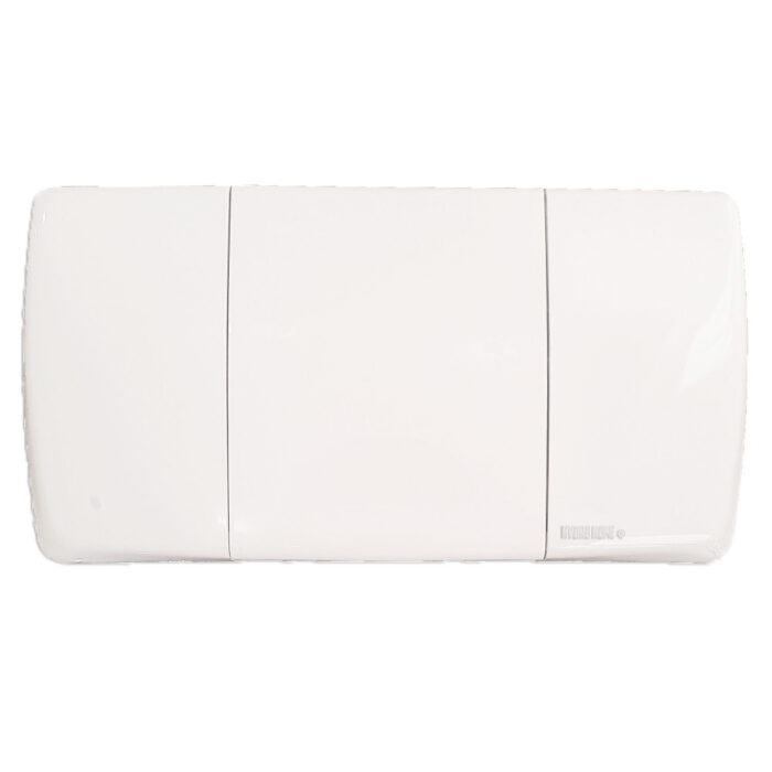 Placca mono tasto azionamento meccanico compatibile con cassetta incasso COES - immagine 1