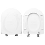 Copriwater Clodia Dolomite legno verniciato Bianco economico