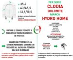 Copriwater Clodia Dolomite legno verniciato Bianco economico - immagine 4