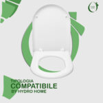 Copriwater Esedra Ideal Standard termoindurente bianco Soft Close - immagine 4