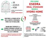 Copriwater Esedra Ideal Standard termoindurente bianco Soft Close - immagine 2