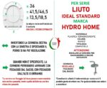 Copriwater Liuto Ideal Standard termoindurente bianco - immagine 2