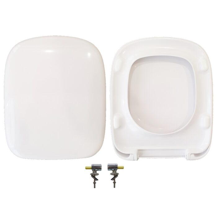 Copriwater Fantasia 2 Pozzi Ginori Geberit termoindurente bianco Soft Close Originale - immagine 1