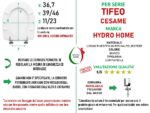Copriwater Tifeo Cesame legno rivestito in resina poliestere bianco - immagine 2