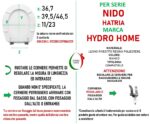 Copriwater Nido Hatria legno rivestito in resina poliestere bianco - immagine 2