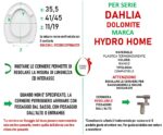 Copriwater Dahlia Dolomite termoindurente avvolgente bianco - immagine 2