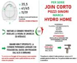 Copriwater Join Corto Pozzi Ginori termoindurente bianco - immagine 2