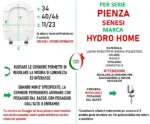 Copriwater Pienza Senesi legno rivestito in resina poliestere bianco - immagine 2