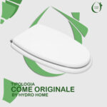 Copriwater XL Ideal Standard legno rivestito in resina poliestere bianco come originale - immagine 3