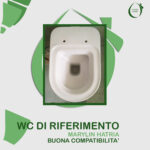 Copriwater Marylin Hatria termoindurente bianco - immagine 5