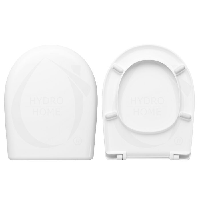 Copriwater HH018 fissaggio dal basso compatibile con vari modelli termoindurente bianco - immagine 1