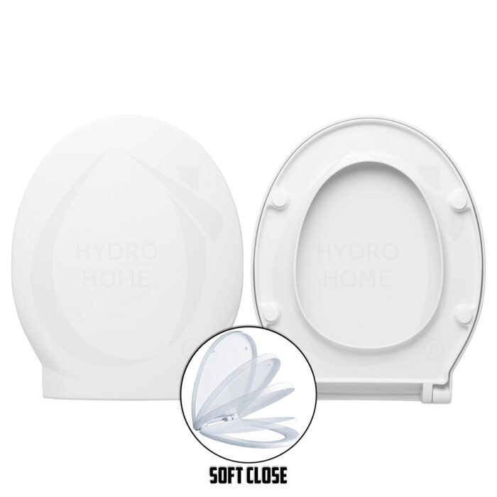 Copriwater Quarzo Dolomite termoindurente bianco - immagine 2