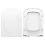 Copriwater Meg Galassia termoindurente avvolgente bianco come originale