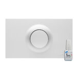 Placca esterna P-80 Grigio Opaco per cassetta incasso Faismilani