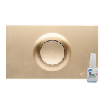 Placca esterna P-80 Oro Opaco per cassetta incasso Faismilani