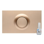 Placca esterna P-80 Oro Rosa Opaco per cassetta incasso Faismilani