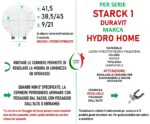 Copriwater Starck 1 Duravit legno rivestito in resina poliestere bianco - immagine 2