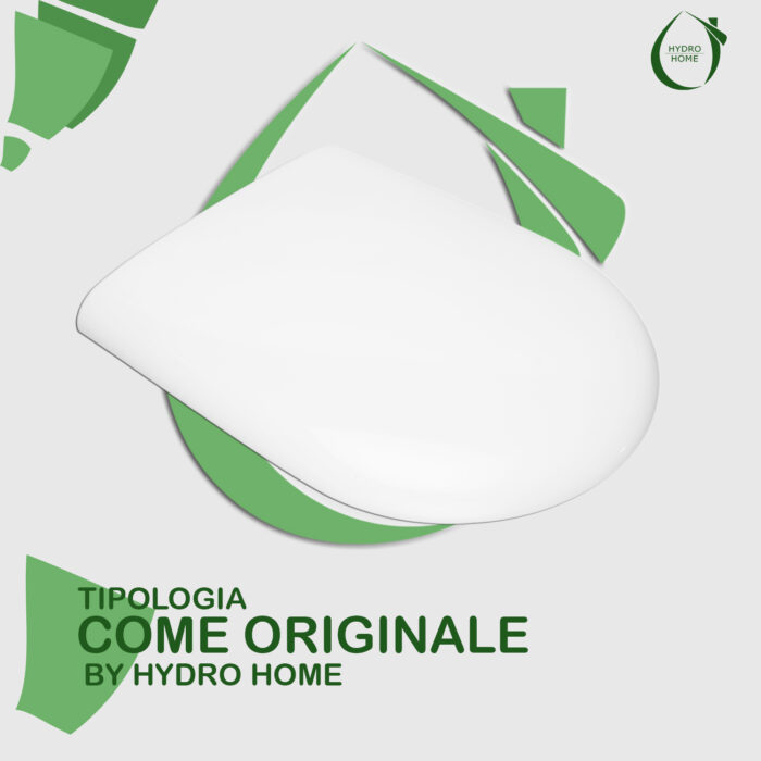 Copriwater Compact Rak termoindurente bianco come originale - immagine 3