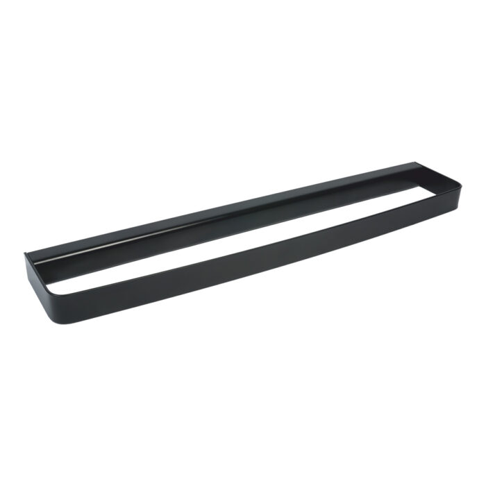 Porta Asciugamani cm 45 Nero Biadesivo Linea Mod. 25