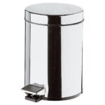 Pattumiera per Toilette acciaio inox con apertura a pedale