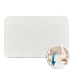 Tappeto da bagno Mr Dry in farina fossile