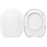 Copriwater M2 50 Galassia termoindurente bianco come originale