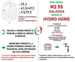 Copriwater M2 55 Galassia termoindurente bianco come originale - immagine 2