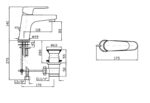 Miscelatore Lavabo serie Sun Zucchetti - immagine 2
