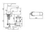 Miscelatore Lavabo serie Wind Zucchetti - immagine 2